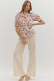 Blossom & Stripe Top