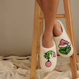 Grinch Holiday Slippers