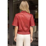 BurgundyTexture Top
