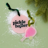 Pickle Baller Ornament