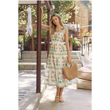 Gardenia Meadow Midi Dress