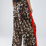 Leopard Straight Pant