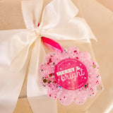 Glitter Round Frame Ornament
