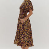 Leopard Midi Dress