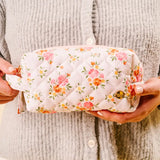 Quilted Cosmetic Pouch - Endless Daydream