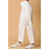 Straight Leg Pearl Pant