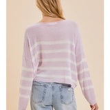 Strip Knit Top