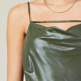 Sleeveless String Blouse