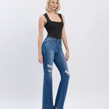 Mid Rise Classic Flare Jean