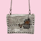 Clear Studded Bag