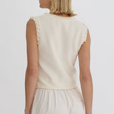 Pearl Sleeveless Top