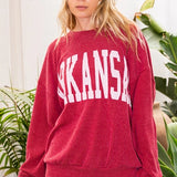 Oversized Arkansas Sweatshirt