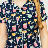 Fizz The Season Pjs Button Up