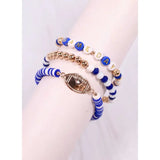 Game Day Bracelet Set Blue