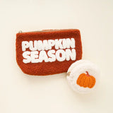 Pumpkin Teddy Pouch