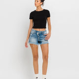 High Rise Criss-Cross Shorts