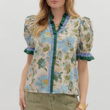 Ruffle Bloom Top