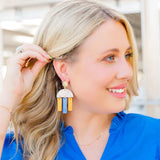 Game Day Huddle Drop Earrings