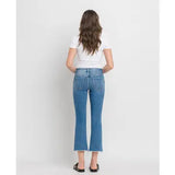 Mid-Rise Kick Flare Jeans