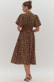 Leopard Midi Dress