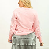 Merry Me Pink Sweater