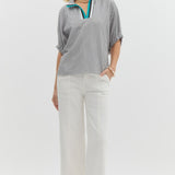 Pop Collar Top