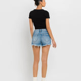 High Rise Criss-Cross Shorts