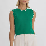 Pearl Sleeveless Top