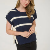 Side Tie Knit Sweater