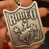 Rodeo Badge Necklace