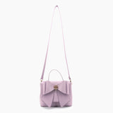 Lilac Double Bow Bag