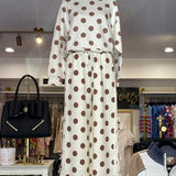 Polka Dot Bow Lounge Pant