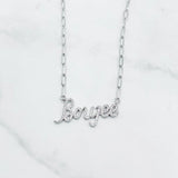 BOUJEE SILVER NECKLACE