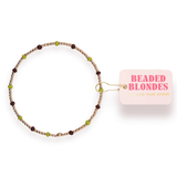 Penelope Bracelet Brown & Olive