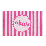 Merry Stripe Doormat