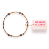 Denim & Mocha Charolette Bracelet