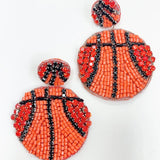 Basketball Earrings