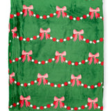 Bow GarlandThrow Blanket