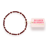 Burgundy Eleanor Bracelet