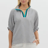 Pop Collar Top