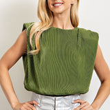 HOLIDAY PLEAT TOP