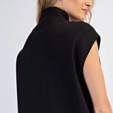 Modal Rib Quarter-Zip Pullover
