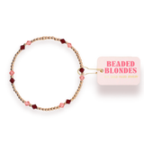Blush & Burgundy Charolette Bracelet