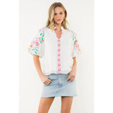 Vacay Puff Sleeve Top