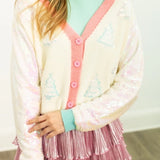 Glitter Tree Cardigan