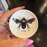 Bee Boho B&W Ring Bowl