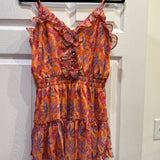 Birds of Paradise Ruffle Dress