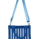 Blue Stripe Mini Tote