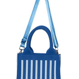 Blue Stripe Mini Tote