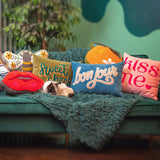Bonjour Velvet Pillow